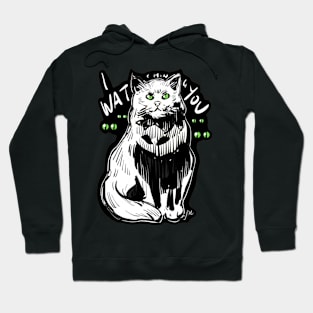 Gato vigilante Hoodie